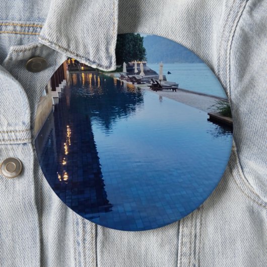 Persoonlijk op maat gemaakt ronde button 6,0 cm (In situ)
