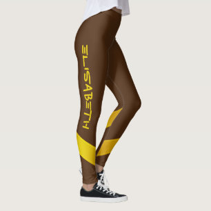 Persoonlijk op maat gemaakt - Sjabloon Elisabeth 3 Leggings