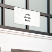 Persoonlijk op maat gemaakt spandoek (Buitenkant Gebouw)