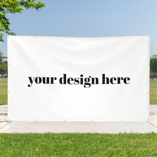 Persoonlijk op maat gemaakt spandoek (Buitenkant)