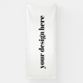 Persoonlijk op maat gemaakt spandoek (Verticaal)