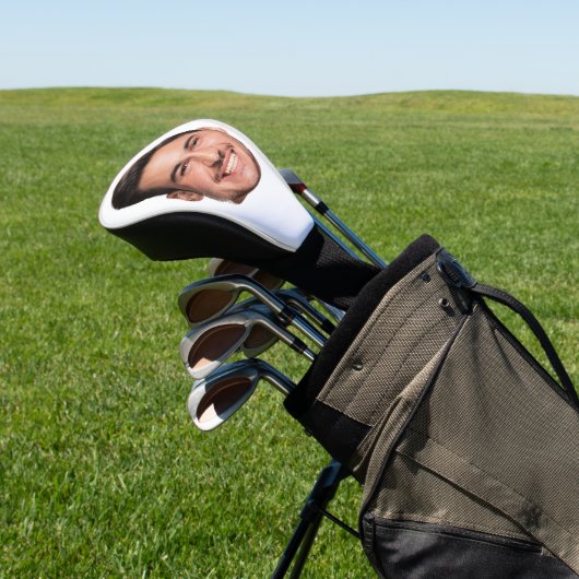 Persoonlijk Op Maat Gemaakte Gezicht Vader Golfheadcover (Insitu)
