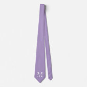 Persoonlijk Op Maat Gemaakte Monogram Stropdas (Voorkant)