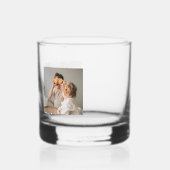 Persoonlijk opa aangepaste foto  whisky glas (Links)