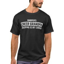 Persoonlijk Opa-aanmoedigingsshirt voor Mannen Aan