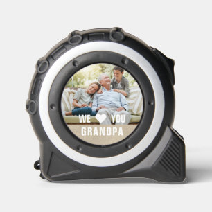 Persoonlijk opa cadeau met foto - We houden van je Rolmaat