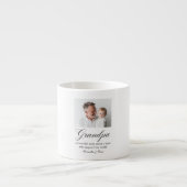 Persoonlijk opa cadeau op maat espresso kop (Voorkant)