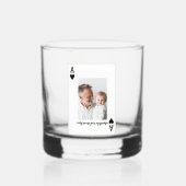 Persoonlijk opa-whiskeyglas | Aangepaste foto Whisky Glas (Voorkant)