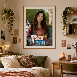 Persoonlijk Opbeurend Fotocadeau Poster