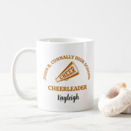 Persoonlijk Oranje Cheerleader Hoge School Koffiemok
