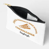 Persoonlijk Oranje Hoge School Cheerleader Etui (Open)