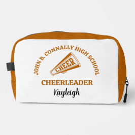 Persoonlijk Oranje Hoge School Cheerleader Toilettasje