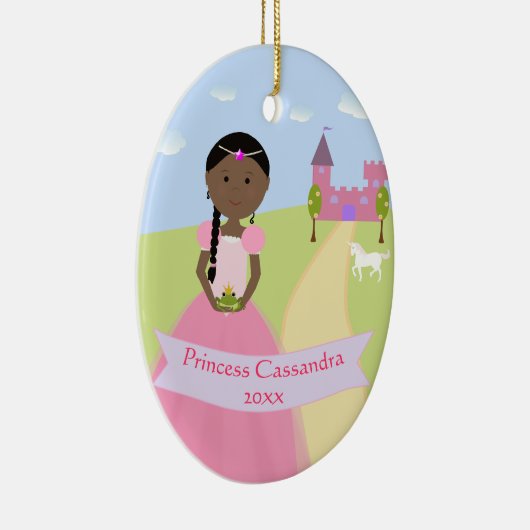 Persoonlijk Ornament van twee sided Princess (Rechts)