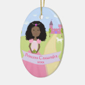 Persoonlijk Ornament van twee sided Princess (Links)