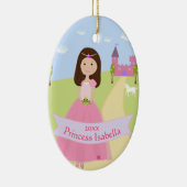 Persoonlijk Ornament van twee sided Princess (Rechts)