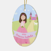 Persoonlijk Ornament van twee sided Princess (Links)