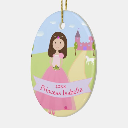 Persoonlijk Ornament van twee sided Princess (Links)