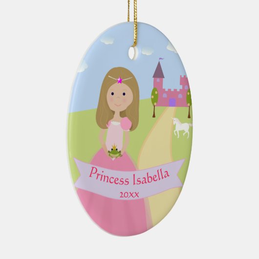 Persoonlijk Ornament van twee sided Princess (Rechts)