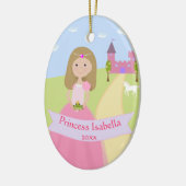 Persoonlijk Ornament van twee sided Princess (Links)