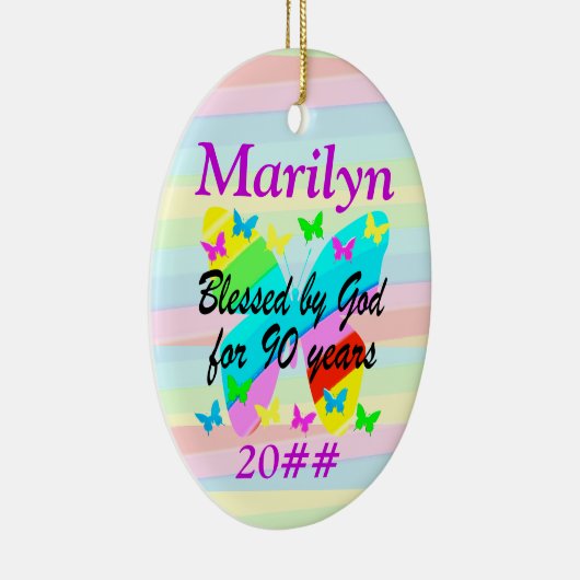  PERSOONLIJK ORNAMENT VOOR 90-JARIGEN (Rechts)