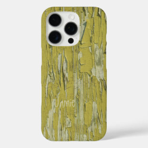 Persoonlijk Oude Wood Country Chic iPhone 16 Pro Hoesje