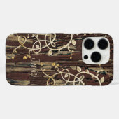 Persoonlijk Oude Wood Country Chic Case-Mate iPhone Case (Achterkant (horizontaal))