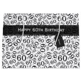 Persoonlijk: Over The Hill 60th Birthday Theme (L) Large Cadeautasje (Voorkant)