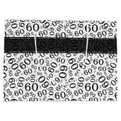 Persoonlijk: Over The Hill 60th Birthday Theme (L) Large Cadeautasje (Achterkant)