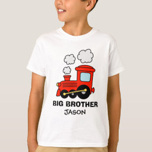 Persoonlijk overhemd voor grote broer Rode speel T-shirt