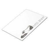 Persoonlijk Oxford Tap Shoe Dance Teacher Notitieb Notitieblok (Schuin)