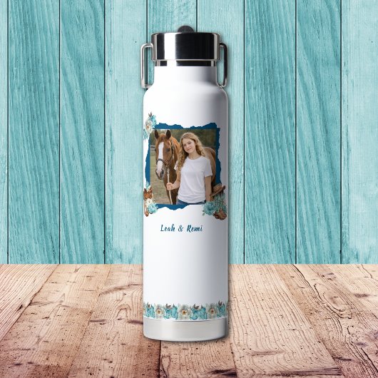 Persoonlijk Paard Foto Waterfles Ontwerp