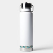 Persoonlijk Paard Foto Waterfles Ontwerp (Achterkant)
