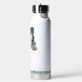 Persoonlijk Paard Foto Waterfles Ontwerp (Links)