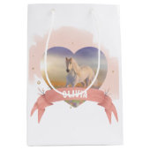 Persoonlijk paard medium cadeauzakje (Voorkant)