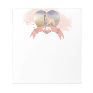 Persoonlijk paard notitieblok