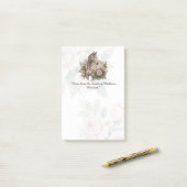 Persoonlijk paardenbriefpapier post-it® notes (Op bureau)