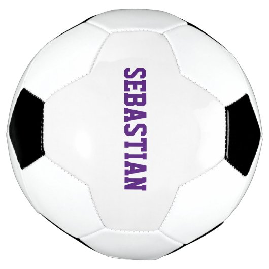 Persoonlijk paars nummer van het team van de douan voetbal (Gedraaid)