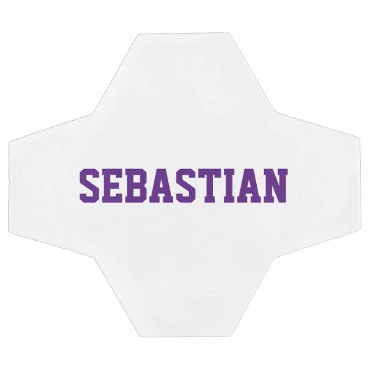 Persoonlijk paars nummer van het team van de douan voetbal (Enkel)