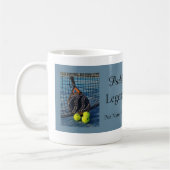 Persoonlijk Padel Legende Cadeau voor Hem Koffiemok (Links)