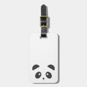 Persoonlijk panda-bagagelabel bagagelabel (Voorkant verticaal)