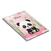 Persoonlijk Panda Notitieboek (Rechterzijde)