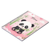 Persoonlijk Panda Notitieboek (Linkerzijde)
