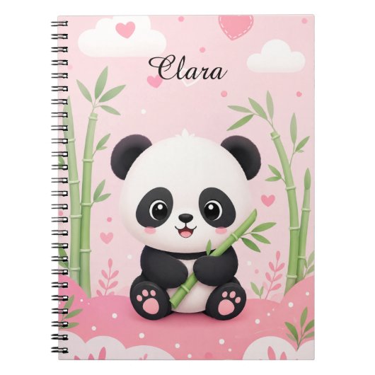 Persoonlijk Panda Notitieboek (Voorkant)