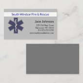 Persoonlijk Paramedic Visitekaartje (Voorkant / Achterkant)