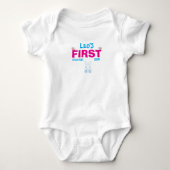 Persoonlijk Pasen 2026 Cute Bunny Bum Romper (Voorkant)