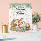 Persoonlijk Pasen Brunch Acryl Welkom Bord (Huwelijk)