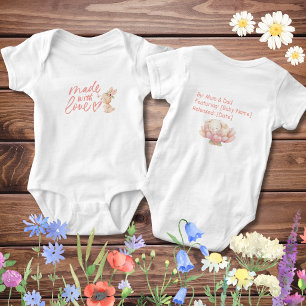 Persoonlijk Pasgeboren Baby Meisje Bodytje Cute Ko Romper