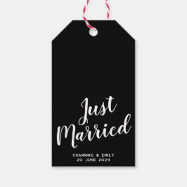 Persoonlijk Pasgetrouwd Honeymoon Net Getrouwd Cadeaulabel