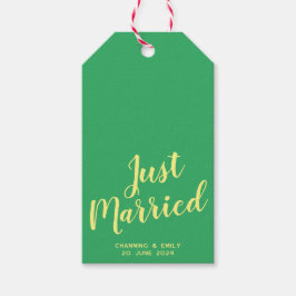 Persoonlijk Pasgetrouwd Honeymoon Net Getrouwd Cadeaulabel