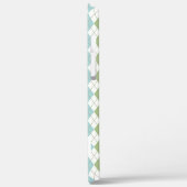 Persoonlijk Pastel Argyle Patroon Case-Mate iPhone Case (Achterkant / Links)